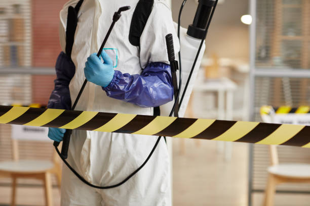 Professional Sewage Cleanup technician working in Sibley, IA